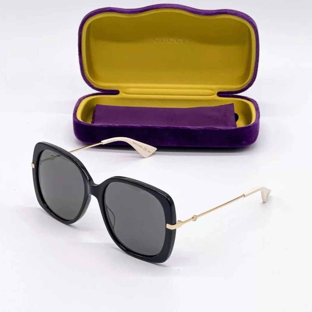 Sale! New Gucci Women's 57mm Black Sunglasses!